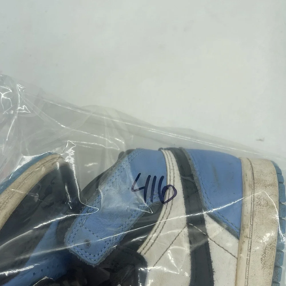Jordan 1 UNC Toe Shoes 13C Blue Sportswear Carolina Kid's